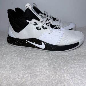 Nike PG 3 Team TB White/Black Men's Size 14 Basketball